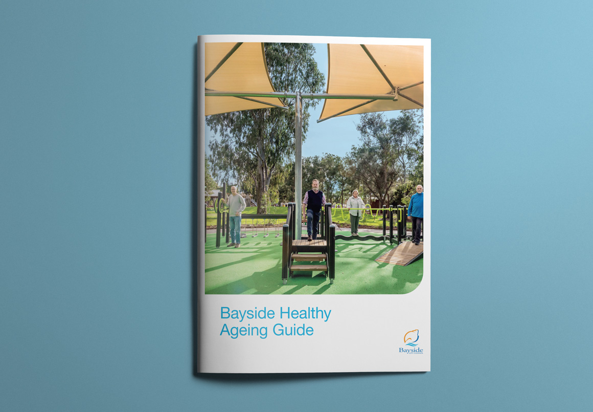 bayside aged living brochure cover